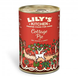 Lily's Kitchen Cottage Pie con Ternera, patata y zanahoria 400gr